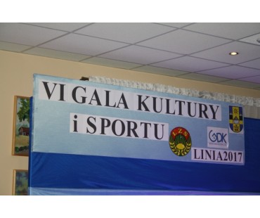VI Gala Kultury i Sportu Gminy Linia