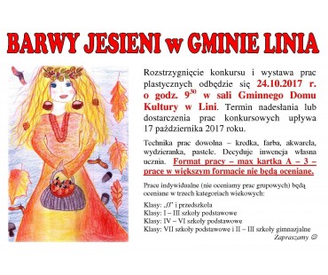 Barwy Jesieni w Gminie Linia 2017