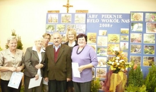 Podsumowanie konkursu "ABY PIĘKNIE BYŁO WOKÓŁ NAS - 2008" 10.10.2008r.