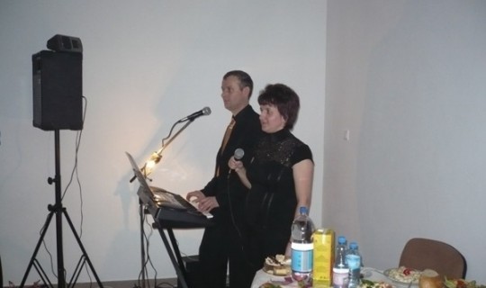 Sylwester w Gminnym Domu Kultury w Lini 31.12.2008r.