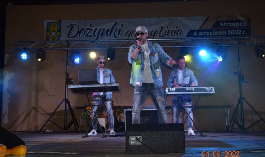 Dożynki Gminy Linia w Strzepczu