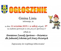 Powiatowe Zawody Sportowo – Pożarnicze dla Jednostek Ochotniczych Straży Pożarnych.