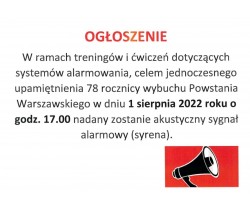 78 rocznica wybuchu Powstania Warszawskiego