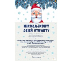 Mikołajkowy dzień otwarty w żłobku Promyczek 6 grudnia 2023