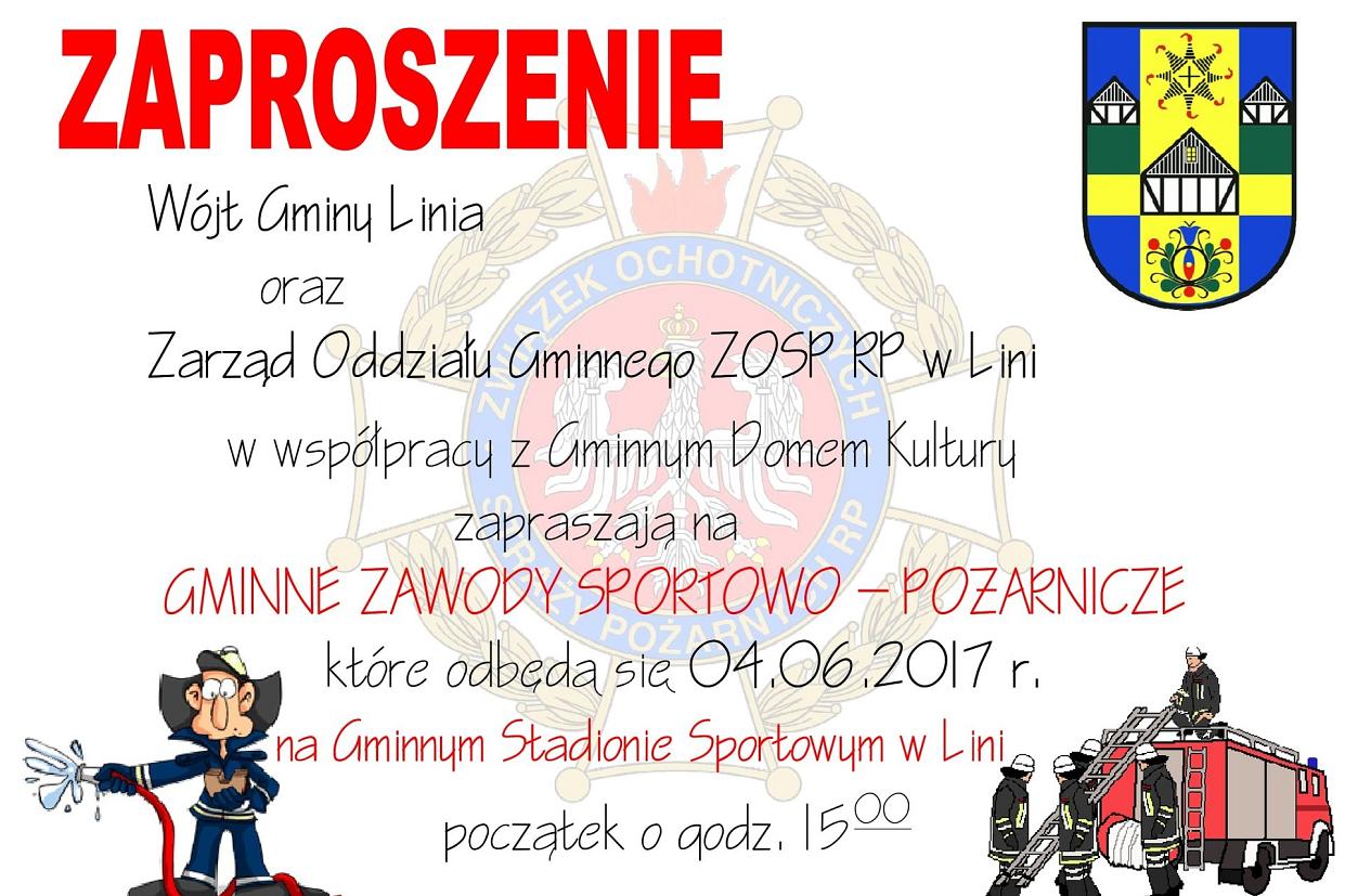 GMINNE ZAWODY SPORTOWO - POŻARNICZE
