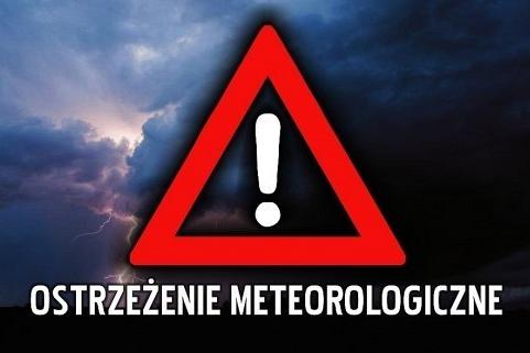 Ostrzeżenie meteorologiczne!