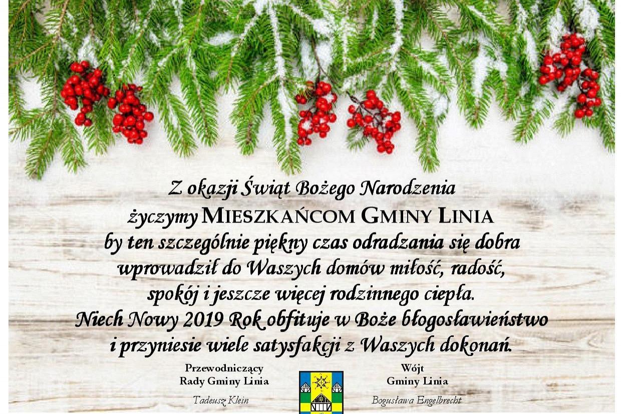 Życzenia świąteczne