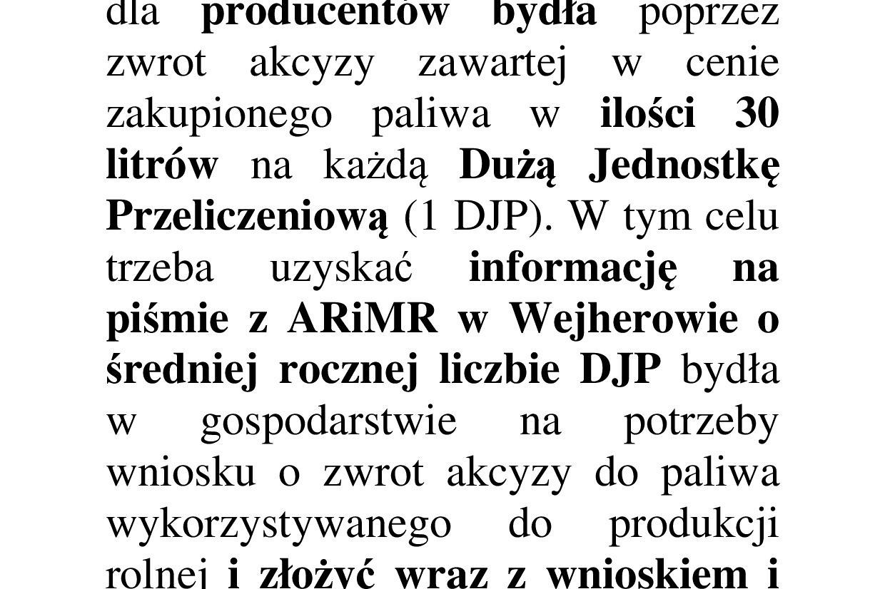 Uwaga rolnicy!