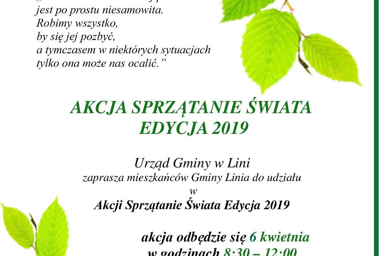 Sprzątanie świata 2019