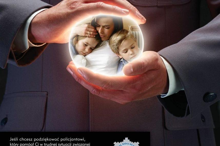Policjant który mi pomógł.