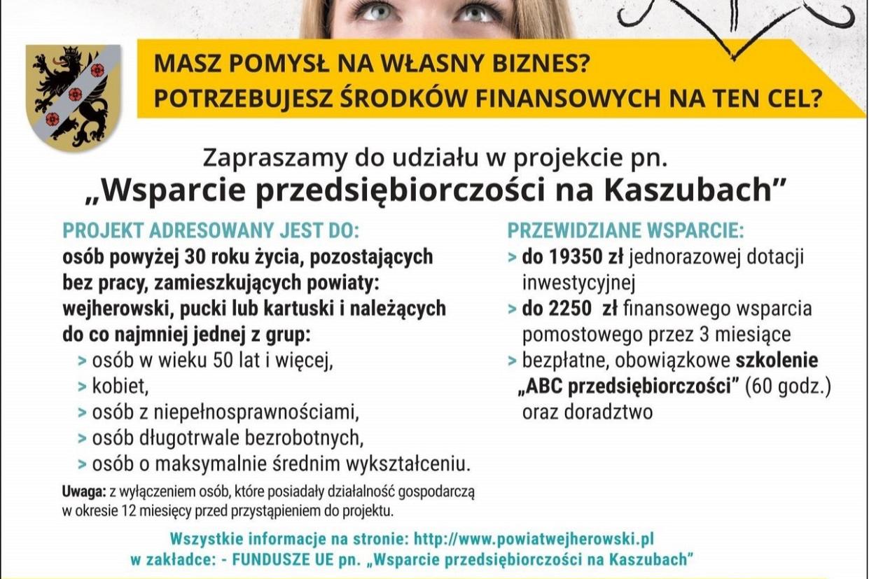 Wsparcie przedsiębiorczości na Kaszubach