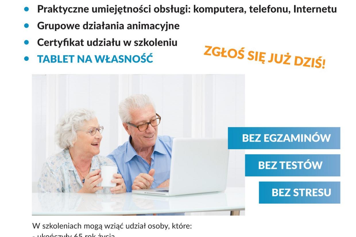 „MEW@ - darmowe szkolenia komputerowe 65+”