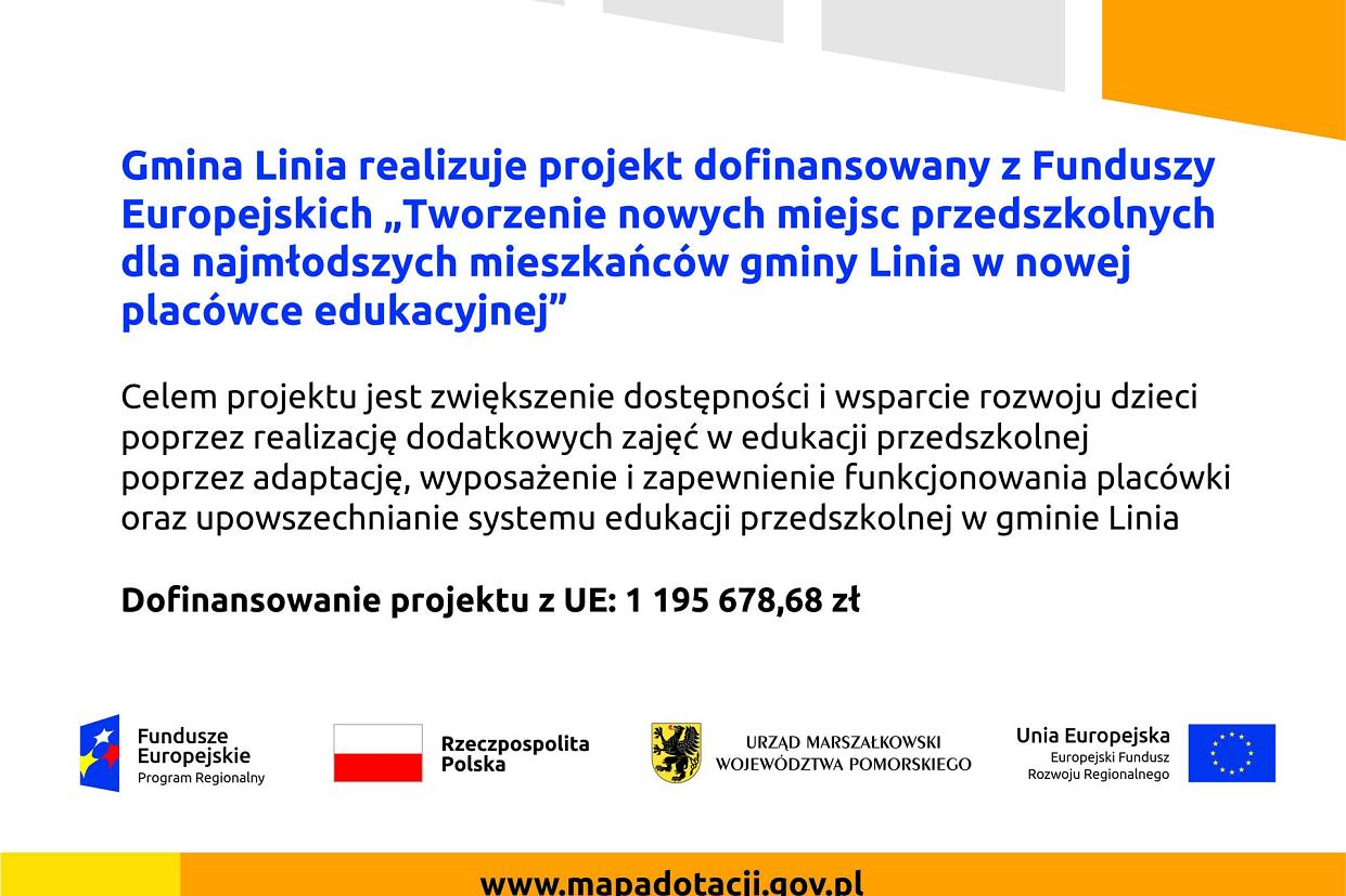 PRZEDSZKOLE W LINI