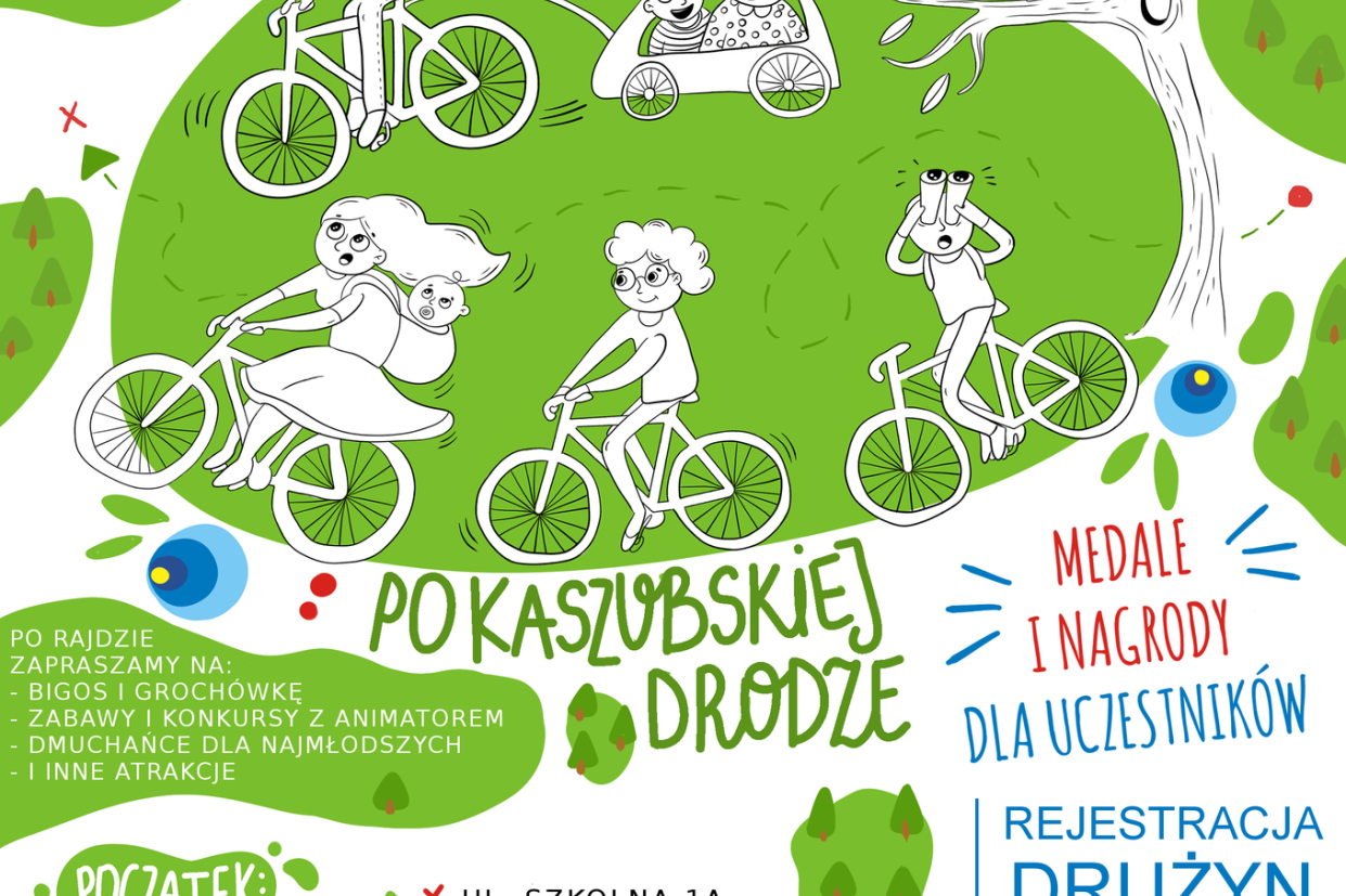 Rowerem po Kaszubskiej Drodze