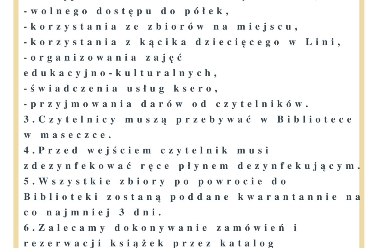 Biblioteki publiczne już czynne
