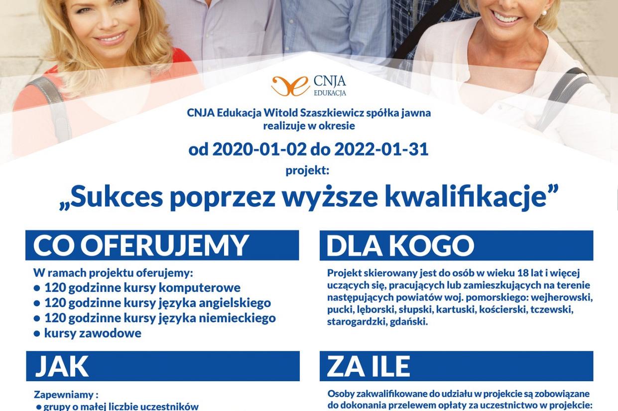 Sukces poprzez wyższe kwalifikacje