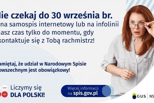 Spisz się jak najszybciej samodzielnie! Pamiętaj, masz na to czas tylko do momentu, gdy skontaktuje się z Tobą rachmistrz.
