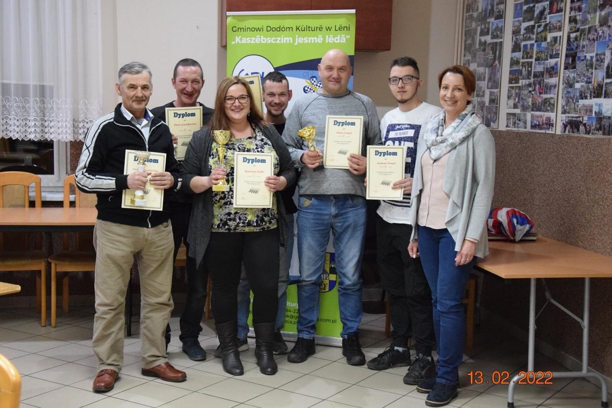 Gminne Rozgrywki Warcabowe. Linia - luty 2022
