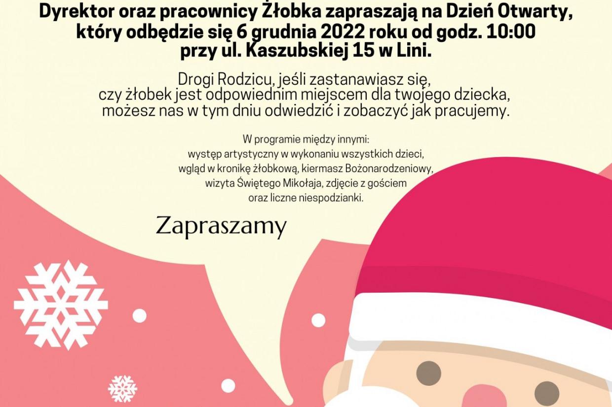Mikołajkowy dzień otwarty w żłobku Promyczek