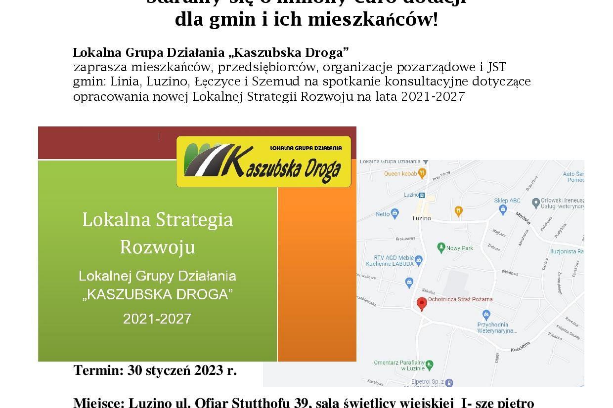 Staramy się o miliony euro dotacji  dla gmin i ich mieszkańców!