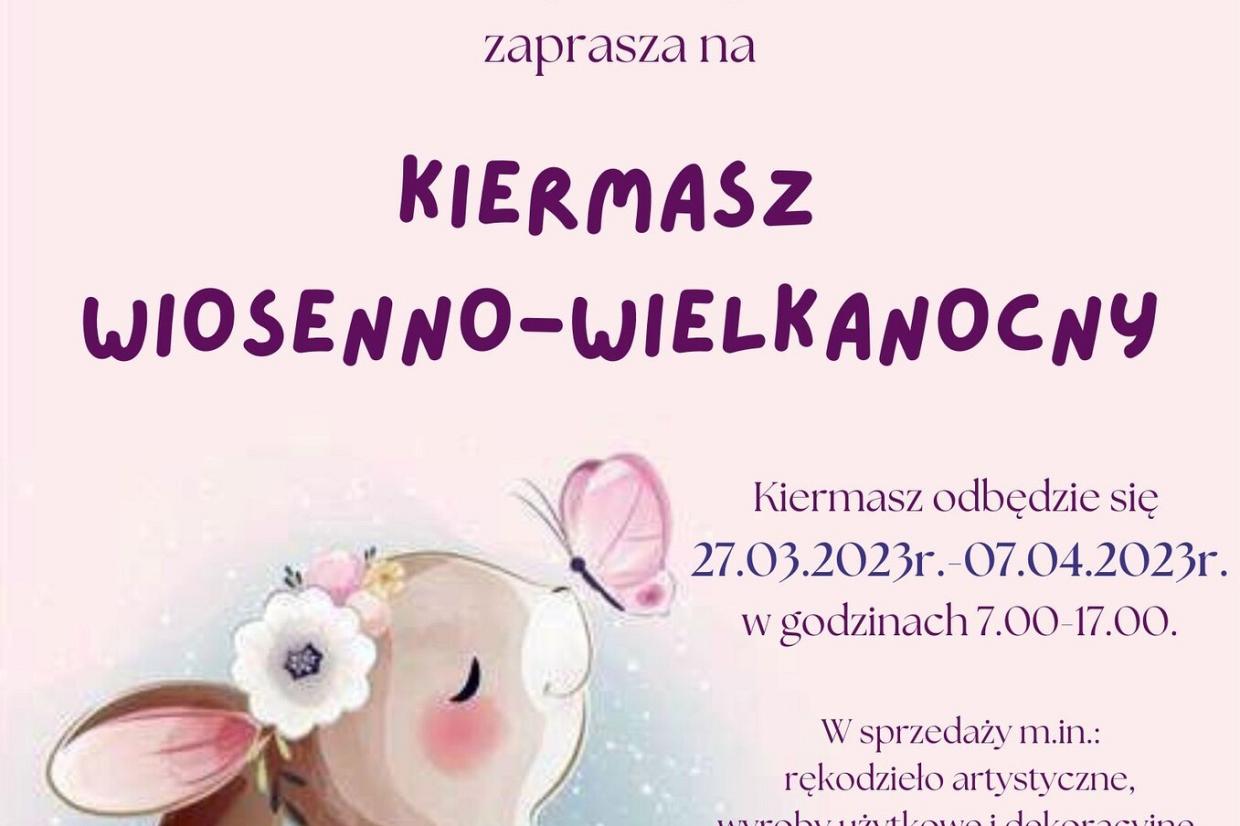 Żłobek Promyczek zaprasza na kiermasz wiosenno-wielkanocny