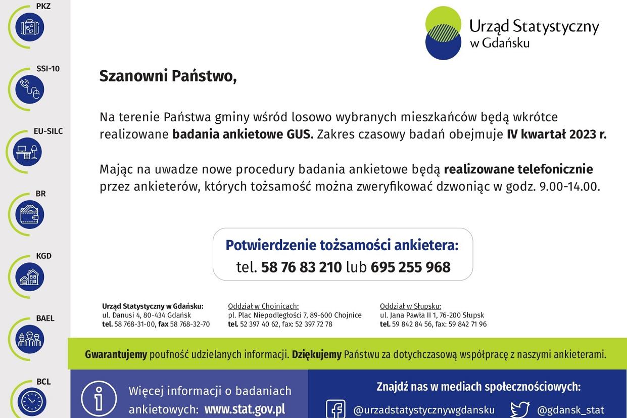 Badania ankietowe GUS
