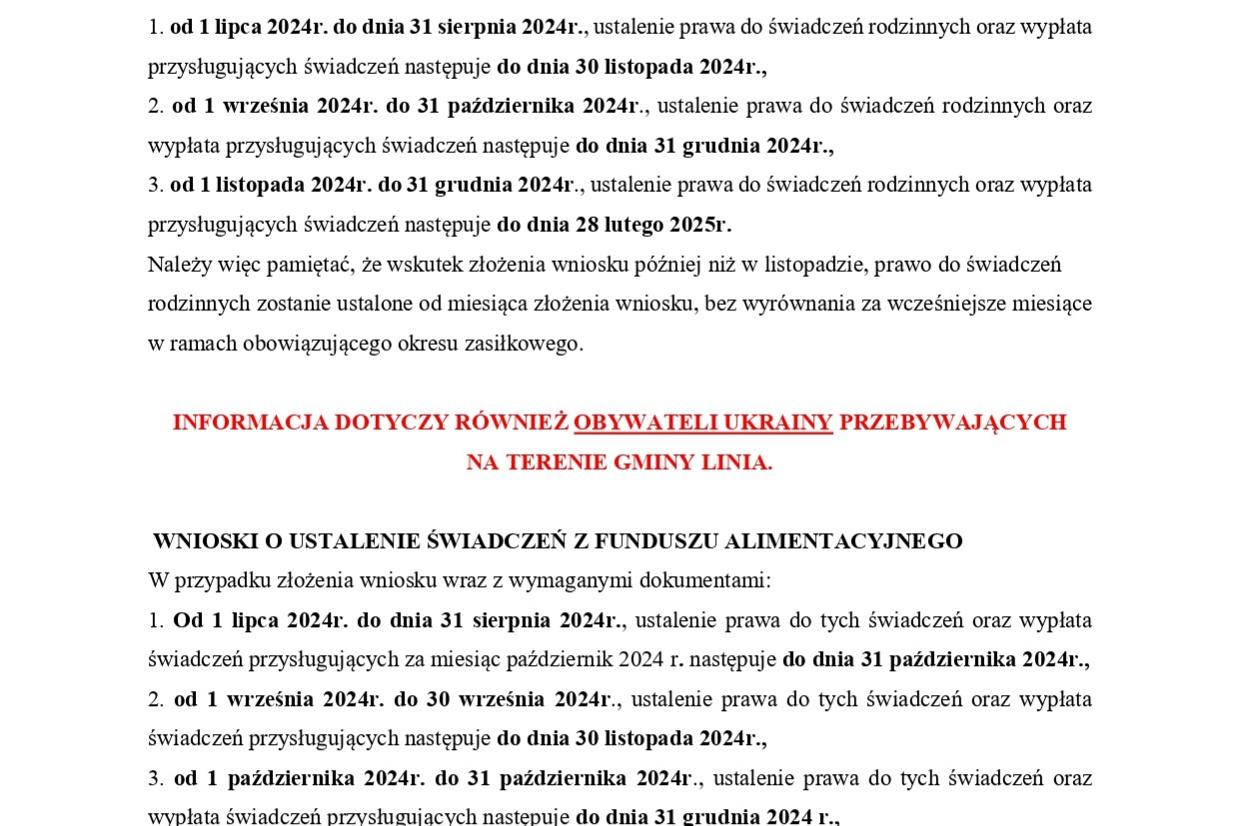 NOWY OKRES ZASIŁKOWY 2024-2025