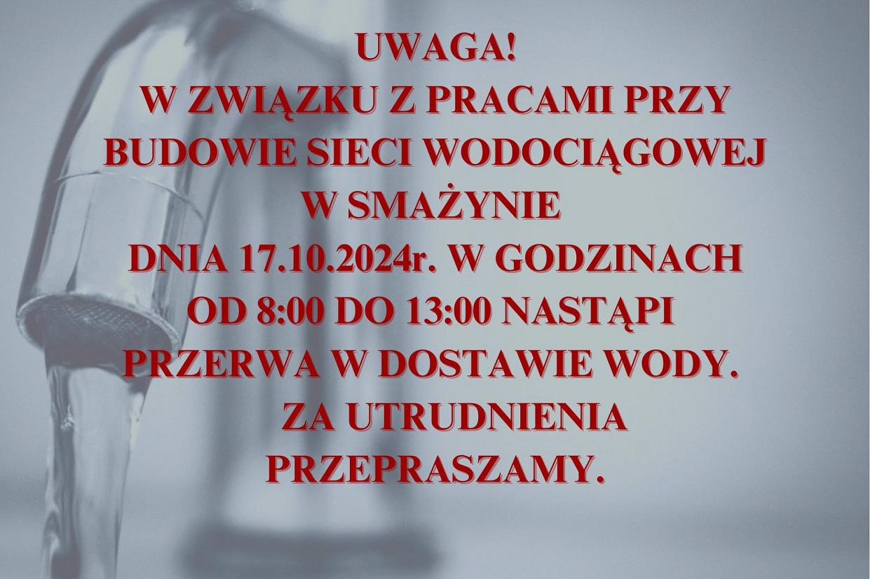 UWAGA MIESZKAŃCY SMAŻYNA !