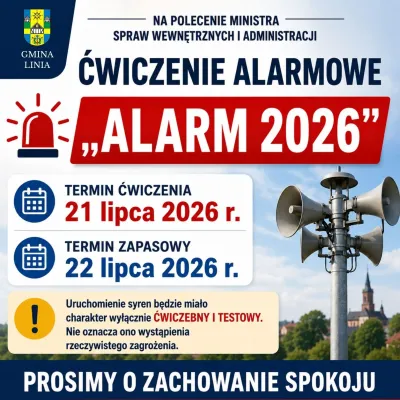 Krajowe ćwiczenia systemów ostrzegania „ALARM 2026”