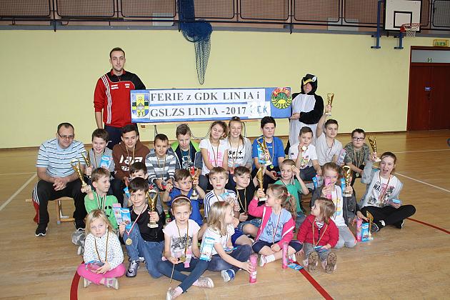 Ferie z GDK i GS LZS Linia - II Zimowa Spartakiada Sportowa
