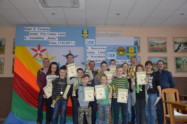 XI Mistrzostwa Gminy Linia w Warcabach 100-polowych