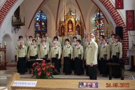 Występ Chóru - 24 marca 2012 r. Kielno - Festiwal Piesni Wielkopostnej