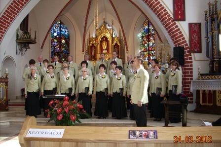 Występ Chóru - 24 marca 2012 r. Kielno - Festiwal Piesni Wielkopostnej
