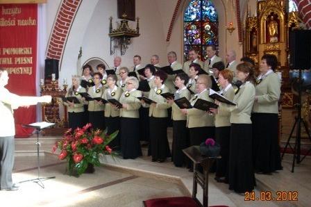 Występ Chóru - 24 marca 2012 r. Kielno - Festiwal Piesni Wielkopostnej