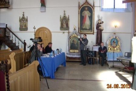 Występ Chóru - 24 marca 2012 r. Kielno - Festiwal Piesni Wielkopostnej