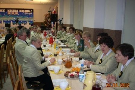 Spotkanie noworoczne sekcji działających przy GDK w Lini - 26 styczeń 2012