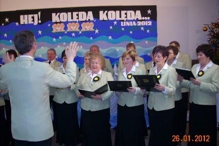 Spotkanie noworoczne sekcji działających przy GDK w Lini - 26 styczeń 2012