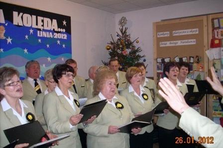 Spotkanie noworoczne sekcji działających przy GDK w Lini - 26 styczeń 2012