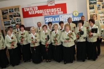 Uroczyste obchody 25-lecia chóru Pięciolinia