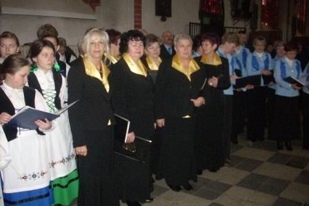 Chór na Kaszubskim Dniu.