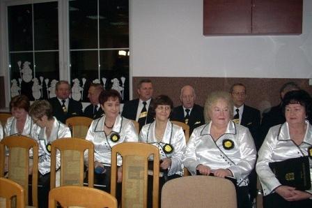 Uczestnicy spotkania noworocznego GDK