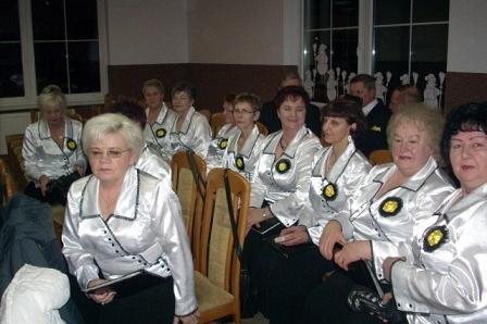 Członkowie sekcji GDK na noworocznym spotkaniu kulturalnym.