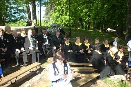 W plenerze podczas odpustu.
