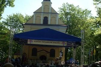 Podczas odpustu w Wejherowie.