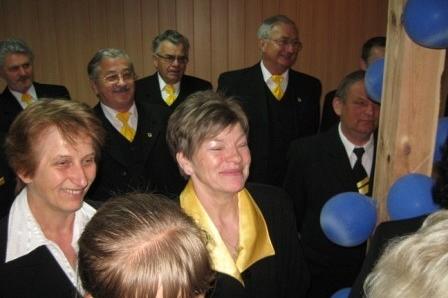 Uczestnicy spotkania chóralnego w Przywidzu.