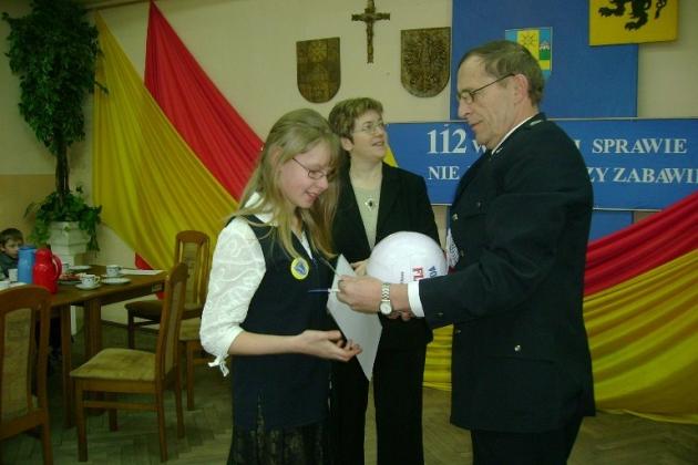 „112 w ważnej sprawie nie używaj przy zabawie” podsumowanie konkursu plastycznego w GDK 29.02.2008r.