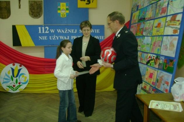 „112 w ważnej sprawie nie używaj przy zabawie” podsumowanie konkursu plastycznego w GDK 29.02.2008r.