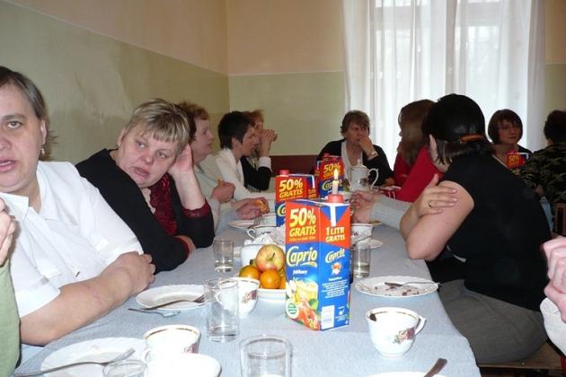 Dzień Kobiet w świetlicy w Smażynie 08.03.2008r.