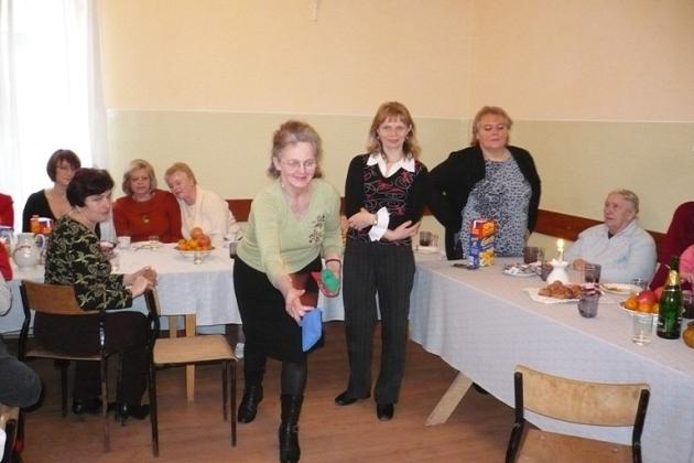 Dzień Kobiet w świetlicy w Smażynie 08.03.2008r.
