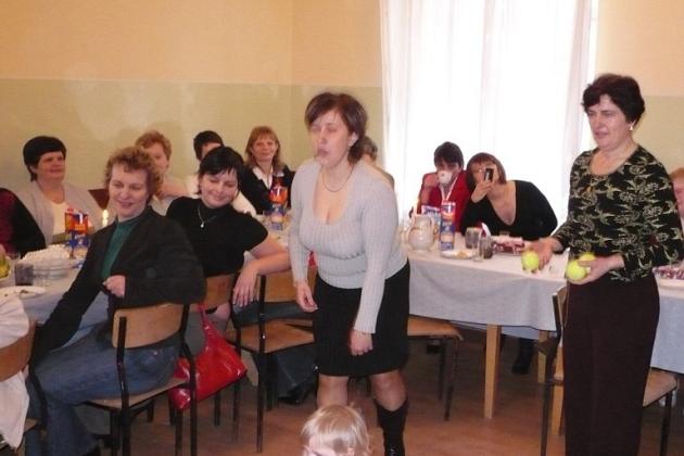 Dzień Kobiet w świetlicy w Smażynie 08.03.2008r.